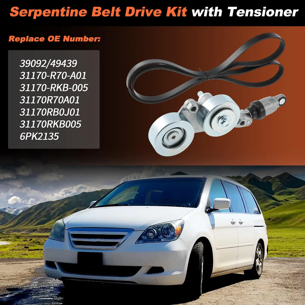 Supprimez les Bruits Moteur : Kit Tendeur Courroie Honda 31170-R70-A01