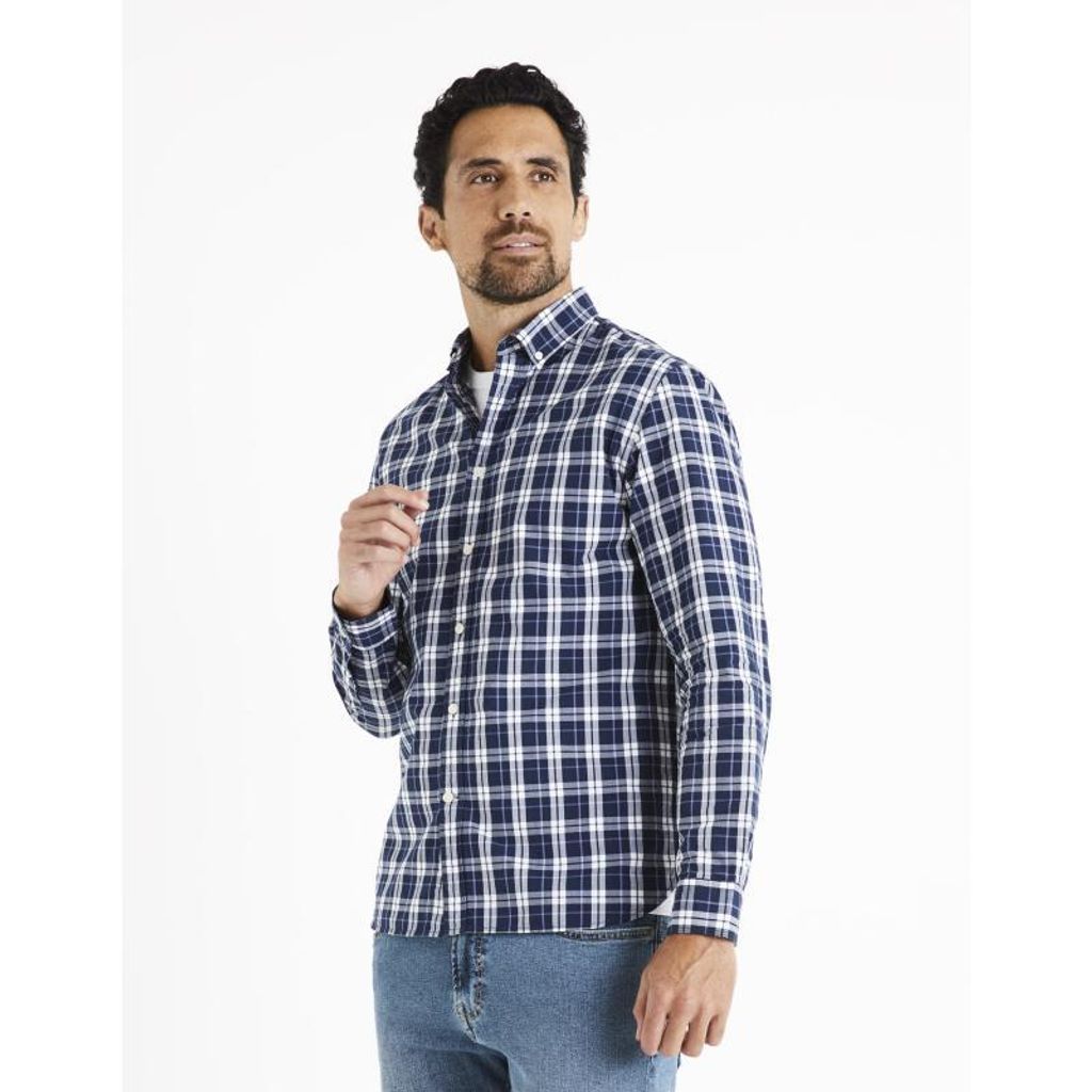 Celio Canew Kariertes Hemd 1118215__S