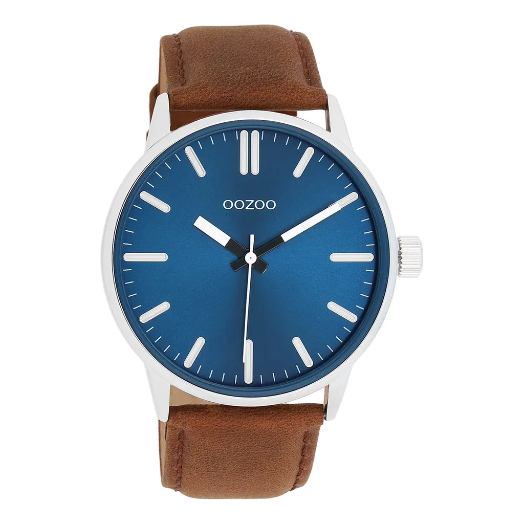 Orologio Oozoo UOC11400 Pelle Marrone - Look Urban per Uomo Moderno