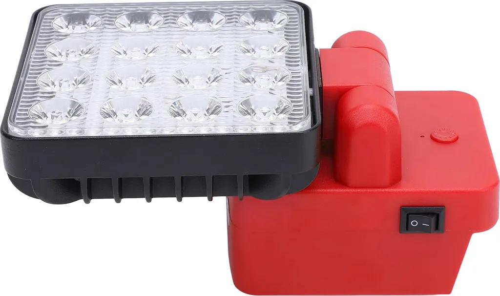Lampe LED 18V avec chargeur USB-C : finissez vos travaux sans câbles
