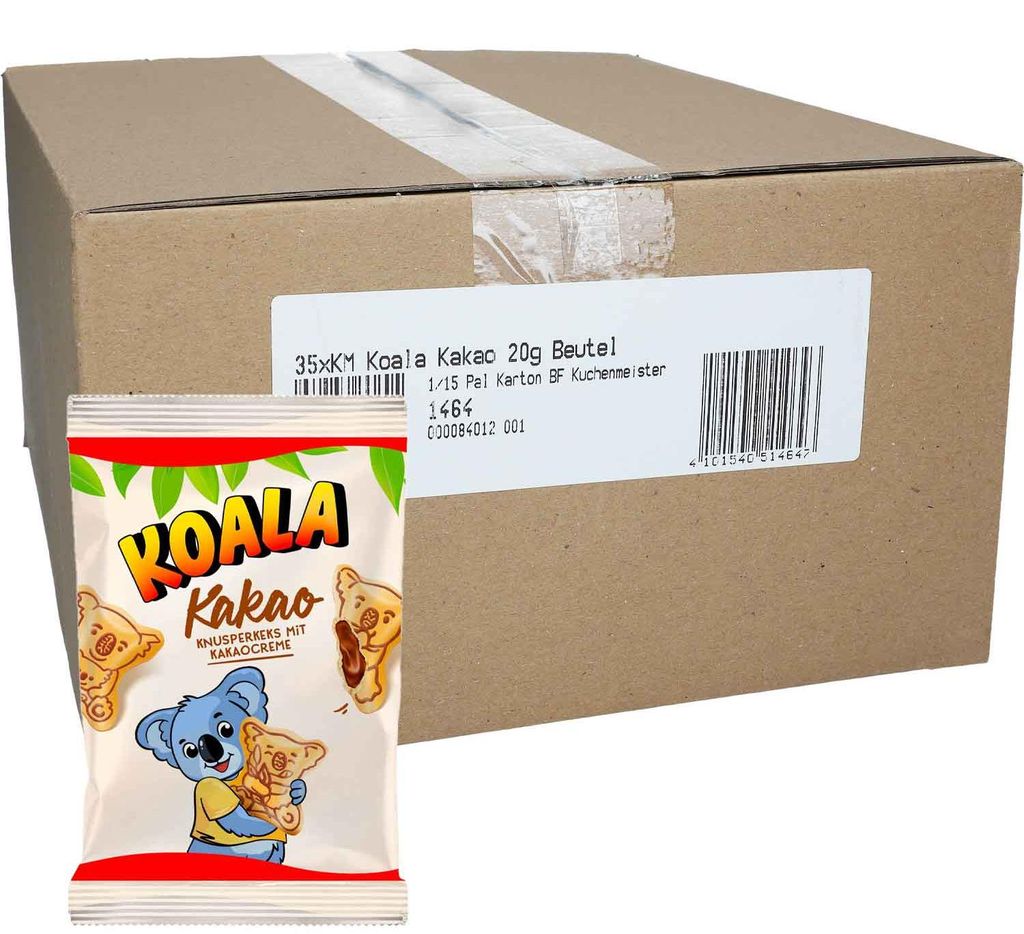 KuchenMeister KOALA Kakao 35x20g Produktbild 