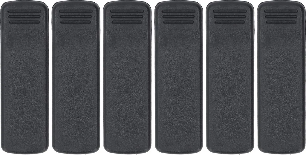 6 pezzi Supporto radio clip cintura di ricambio per GP3188 GP3688 CP040 CP150 CP200D DEP450 PR400 portatile