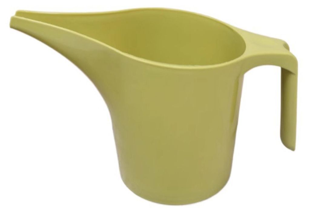 Gießkanne für Zimmerpflanzen, Gießbecher mit Trichterauslauf, Kunststoff-Trichterkrug zum Gießen von Pfannkuchenteig, Pflanzen und Backen