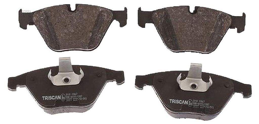 Bremsbelagsatz Scheiben 20,3 mm TRISCAN IAM-Expertise für u.a. BMW 3er