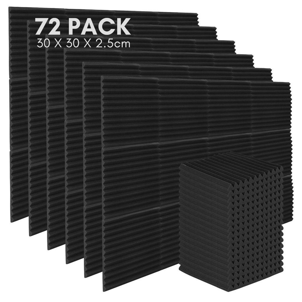 Vigevee, 72 sztuki, panele akustyczne z pianki, maty Zdjęcie produktu 