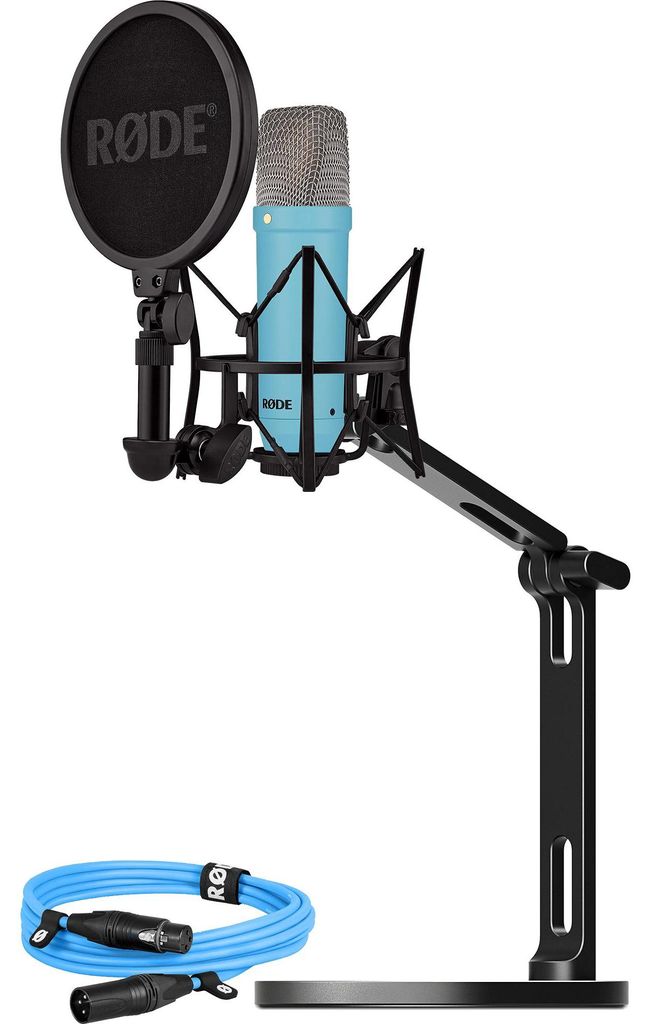 Rode Microphones NT1 Signature +XLR-Kabel+Desktop Studio Arm