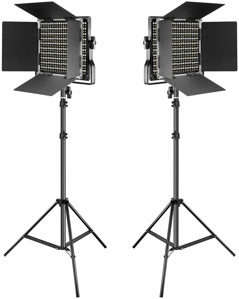 Neewer RGB660 Pro Set 2x LED RGB Světlo Panel + 2x Stativ Obrázek produktu 
