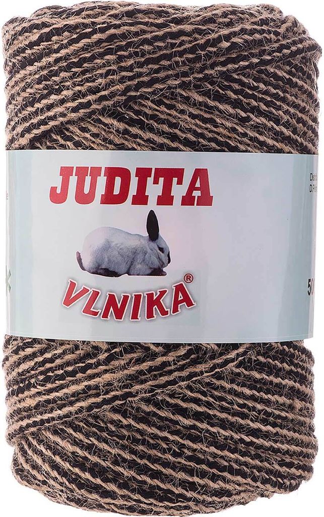 Makrameegarn 500g Baumwoll-Jute Schnur 7mm zweifarbig Kordel Flechten Basteln