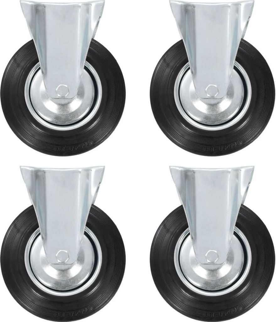 Bockrollen 4 Stk. 200 mm , Transportroller Design 2024