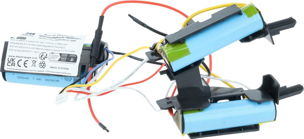 Batterie Li-ion 14,4V 1500mAh Pour AEG CX7-30IW - Remplacement Original - 21,6 Wh