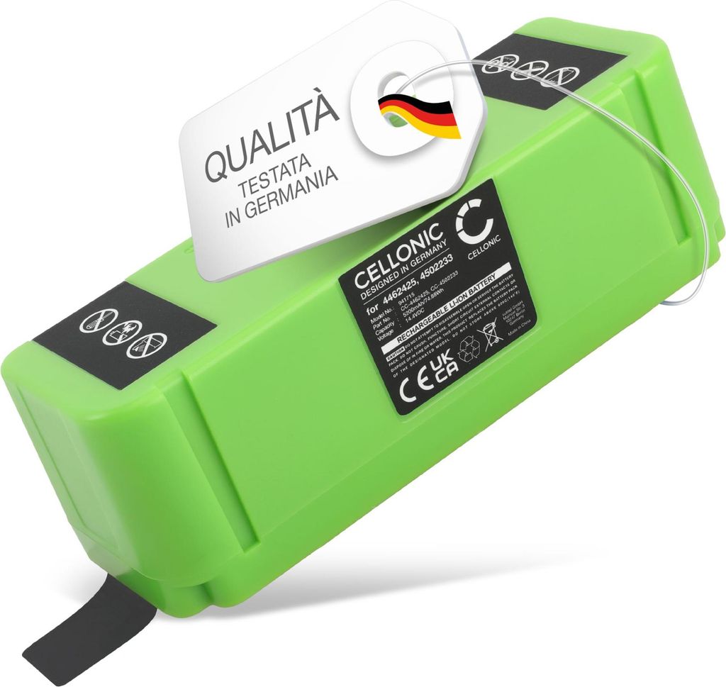 CELLONIC 1x Batteria per Aspirapolvere Compatibile con Immagine del prodotto 