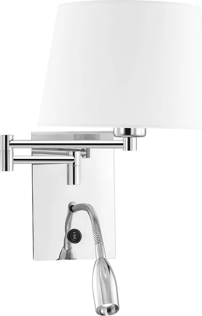 Applique murale liseuse LED Nova Luce Cingo pour chambre et salon