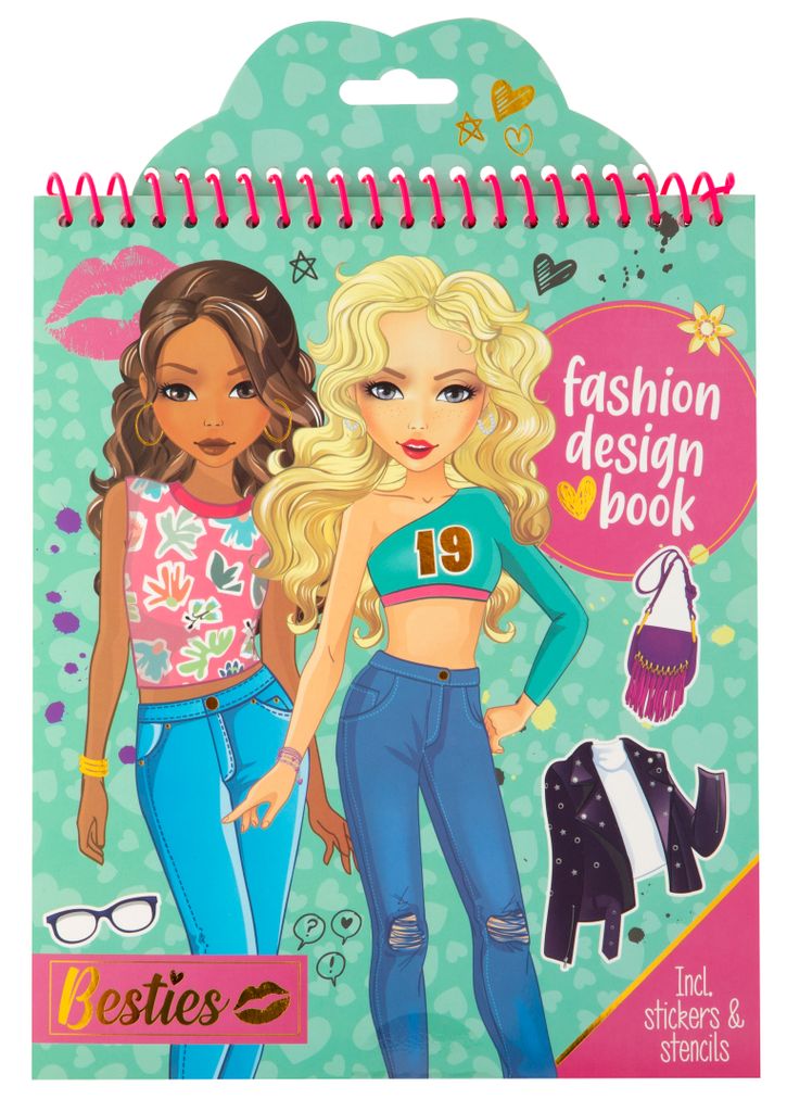 Návrhářská módní kniha Besties Imagen del producto 