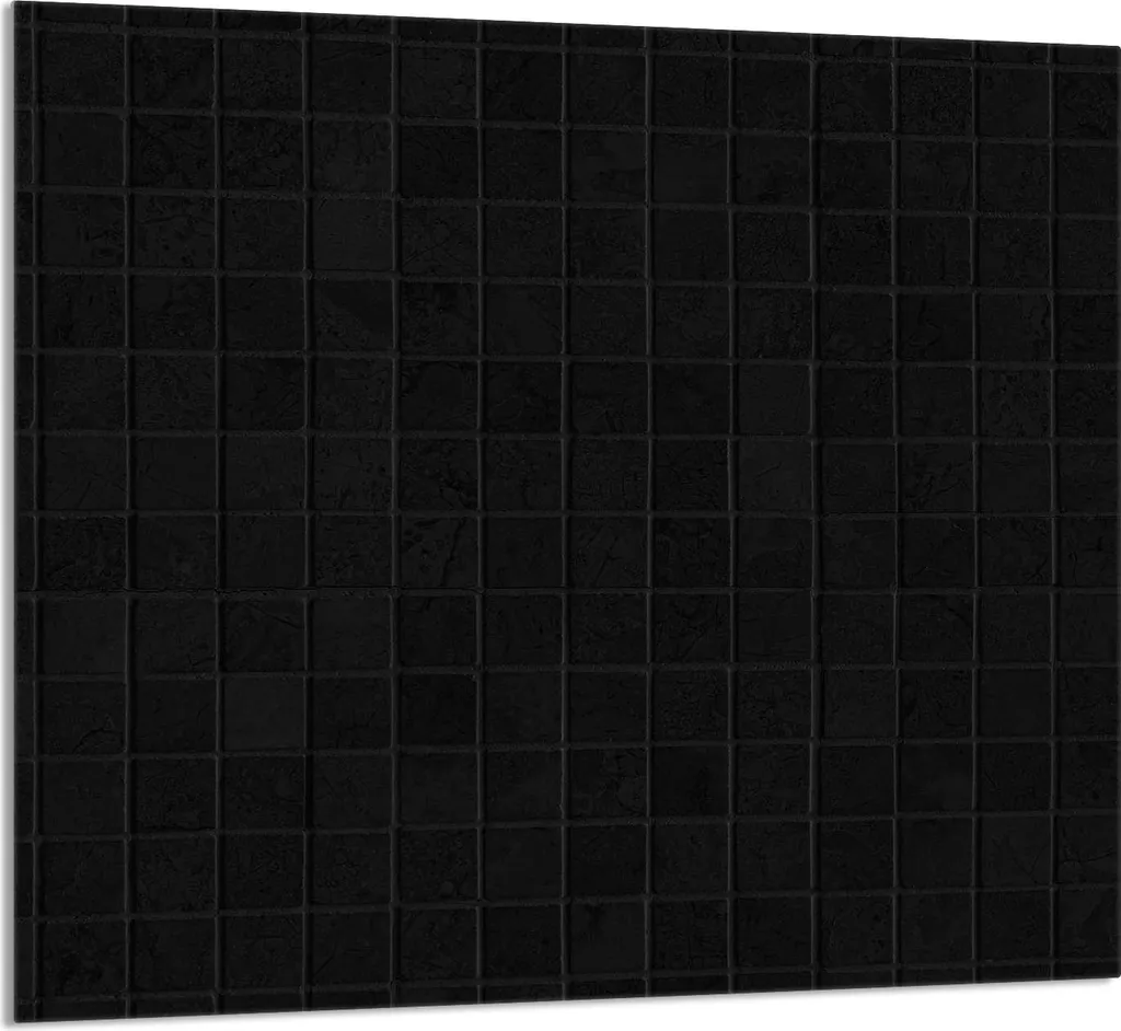 Copertura Piano Cottura 65x60 Vetro Nero | Elegante Paraschizzi Cucina