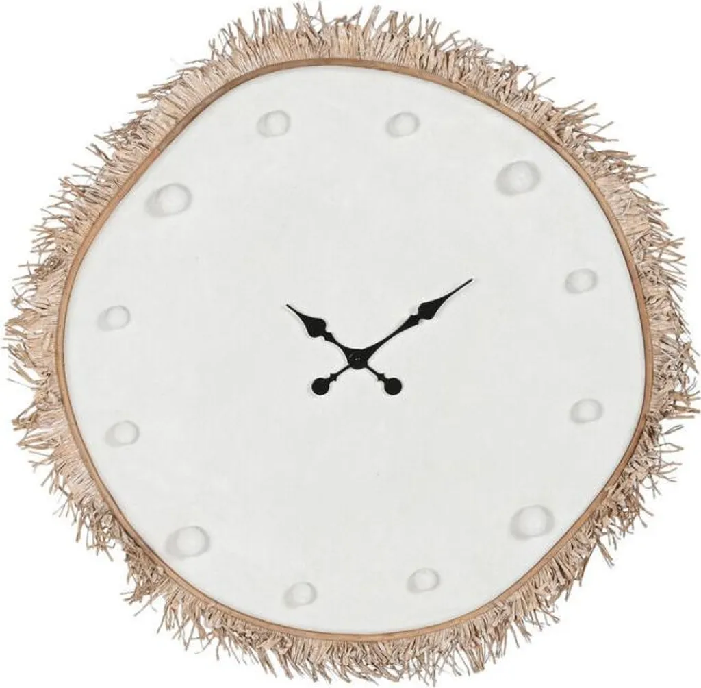 Horloge Murale Blanche 85 cm : Décorez vos Murs avec Home ESPRIT