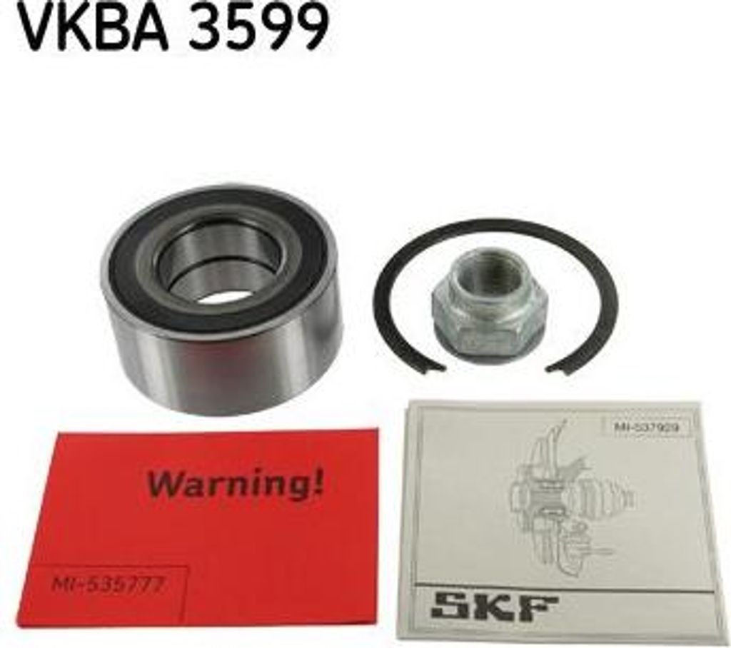 SKF VKBA 3599 Radlagersatz OE 46836200 kompatibel mit Alf. 156, Bravo, Doblo, Stilo, Delta, Combo