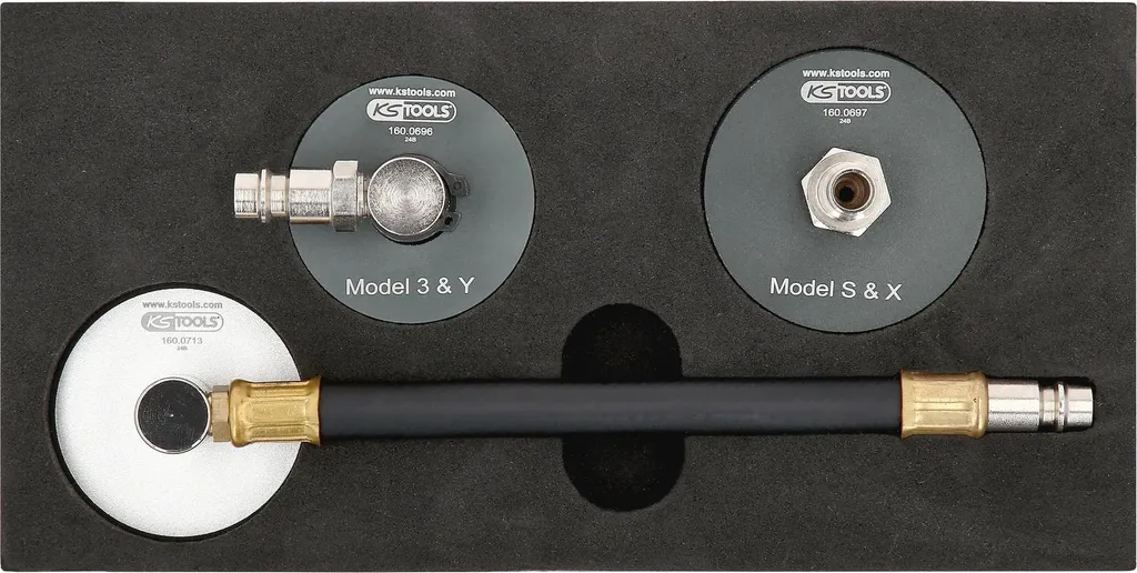 KS-Tools 160.0695 Set Spurgo Freni Tesla | Offerta Limitata 3 Pezzi - 3