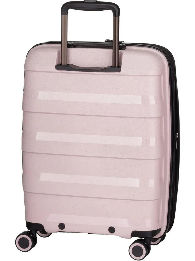 Valise cabine Stratic Straw + EXP TSA Rose 55cm extensible rigide - 18
