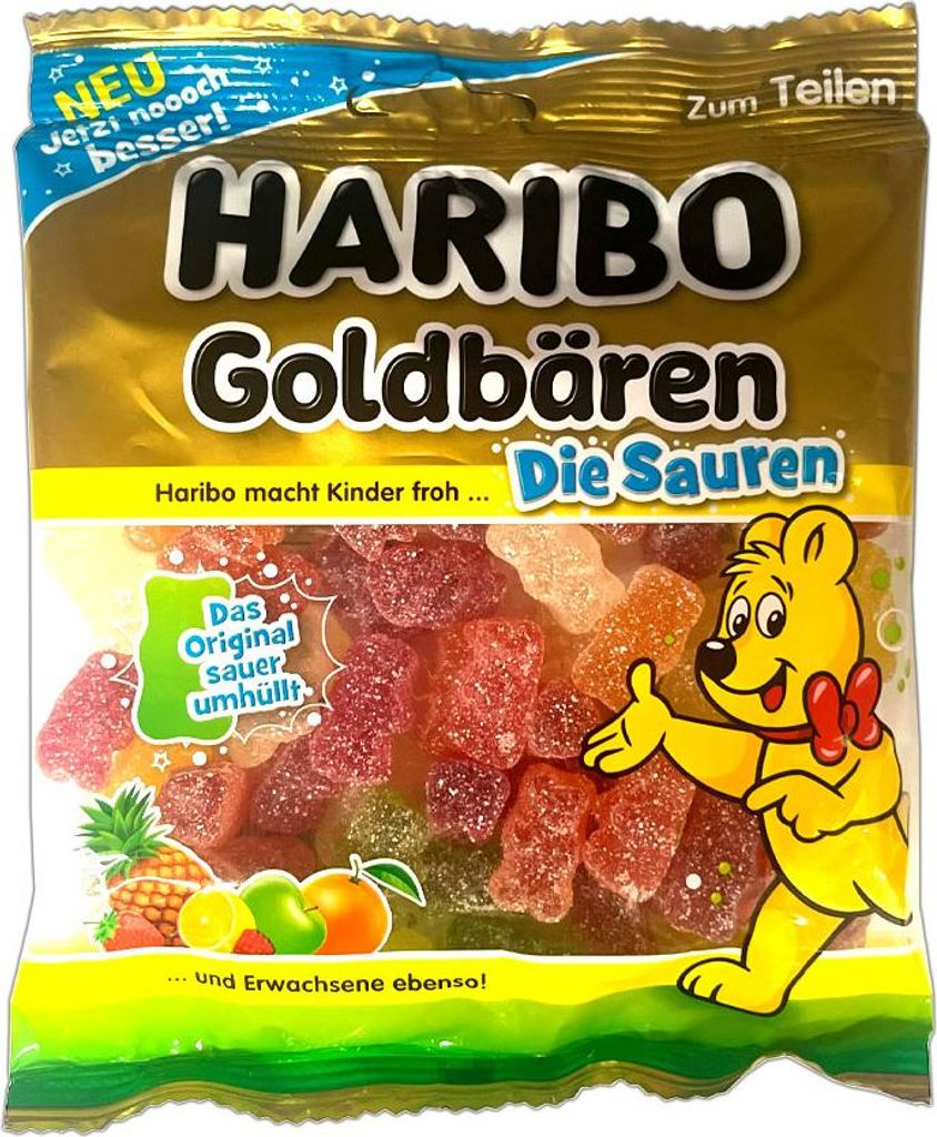 HARIBO 10056133 HARIBO Goldbären Die Sauren Fruchtgummi Obrázok produktu 