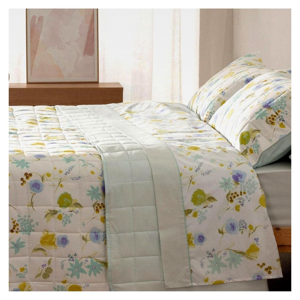 Tagesdecke Boutí | Bett von 90 cm (+ verfügbare Größen) | Design 140 | Grün (90 x 190/200 cm)
