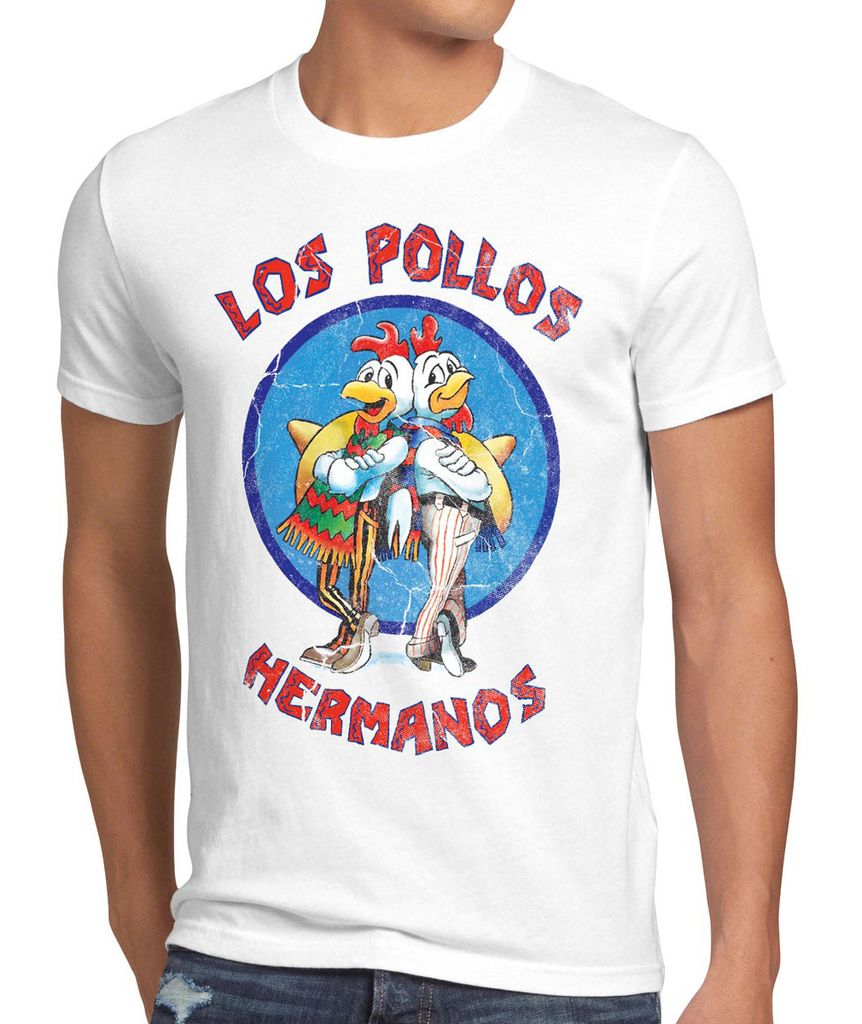 style3 Los Pollos T-Shirt Herren