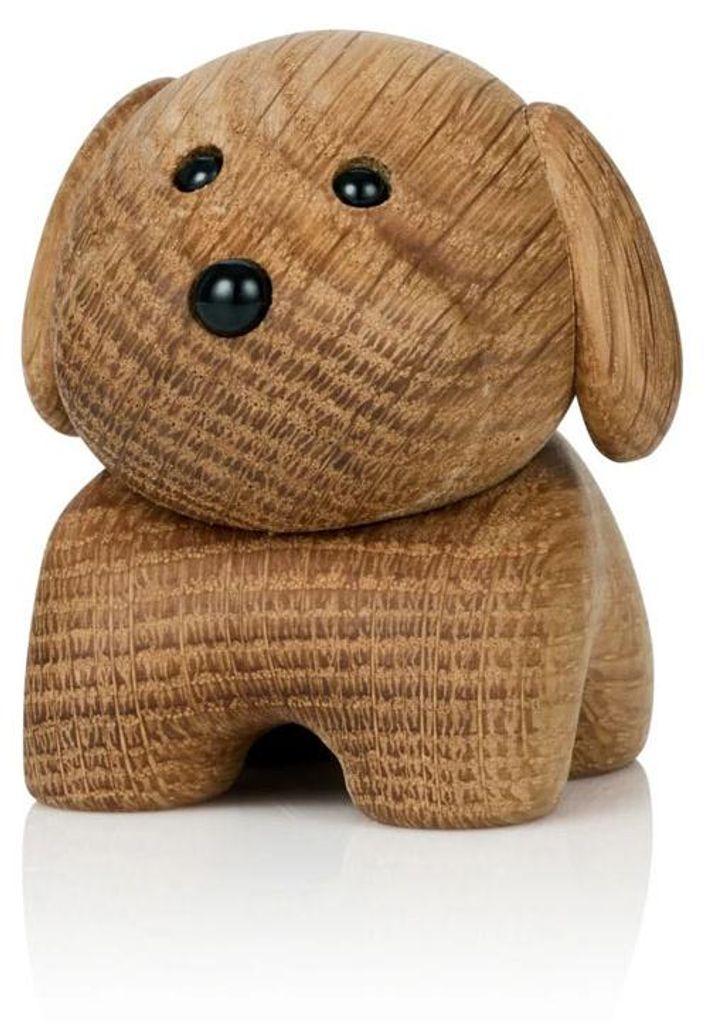 Lucie Kaas Holzfigur Hund Dog Vuffer Produktbild 