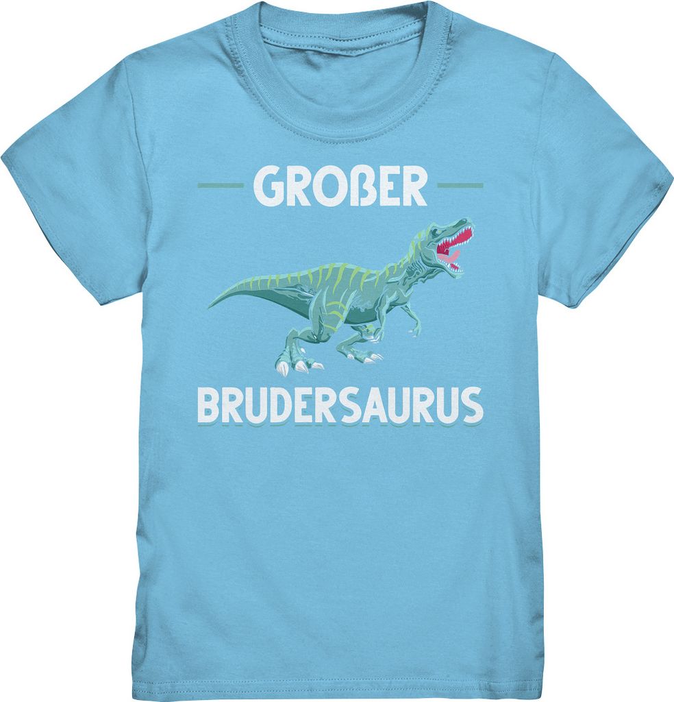 Trex Großer Bruder Shirt – Sky Blue / 152/164 (12-14) Produktbild 