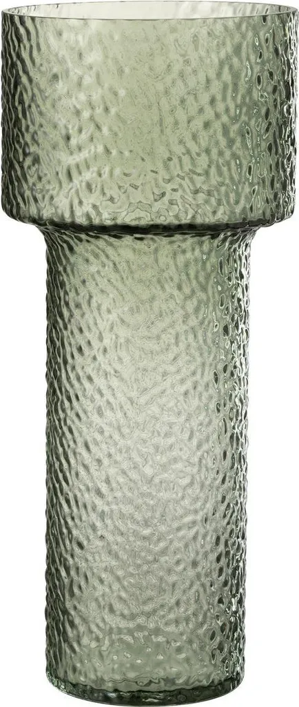 Grand Vase en Verre Vert Betty J-Line - Objet Déco Design pour le Salon