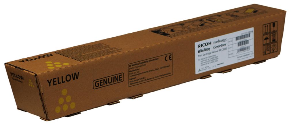 Ricoh 842256, 19000 stron(y), Żółty, 1 szt. Zdjęcie produktu 
