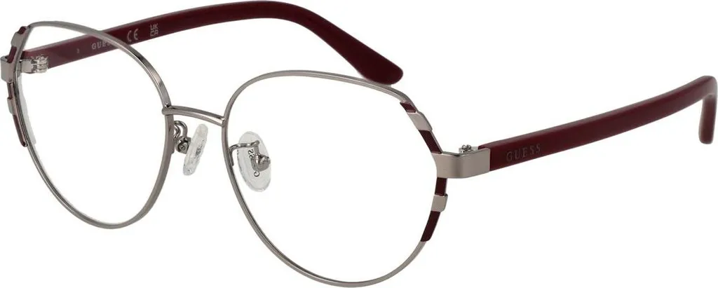 Montatura Guess GU50156-D 53010: Eleganza Silver Round | Shop Online