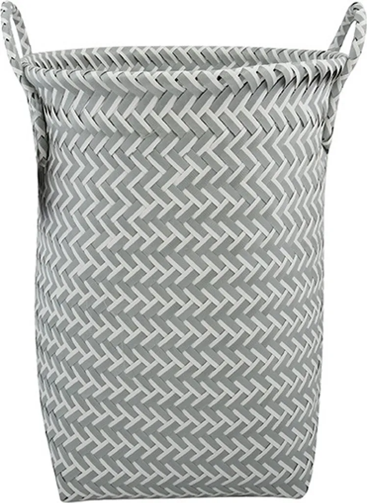 MSV Cesto Bucato Ø 30 x 40 cm - Organizzazione Bagno Minimal Chic