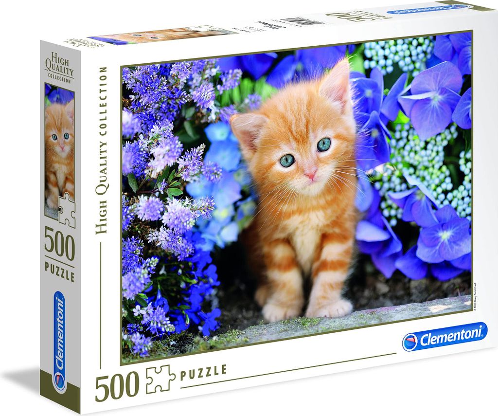 Clementoni 30415, 500 Stück(e), Tiere, 14 Jahr(e) Produktbild 