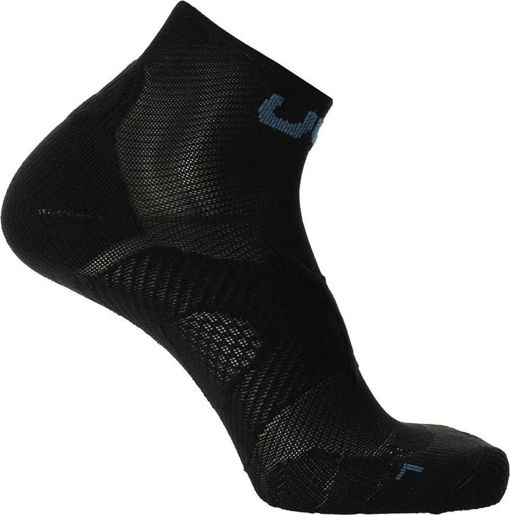UYN Man RunnerŽs one socks black/blue poseidon 39-41