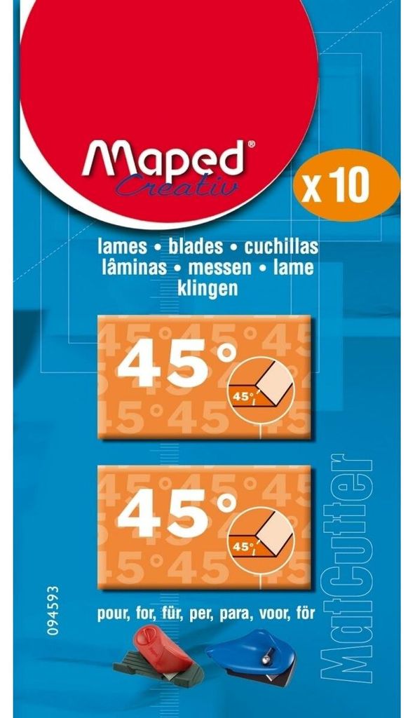 Maped - Lames de remplacement du MatCutter 45 Image du produit 