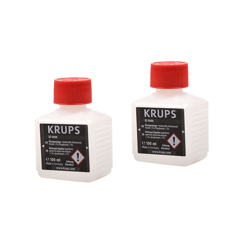 Flüssigreiniger 2x100ml Krups XS9000 Milchsystemreiniger Produktbild 