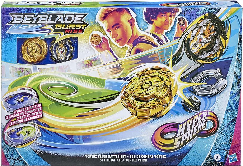 Hasbro E7621EU4 Beyblade Burst Rise Hypersphere Vortex Climb Battle Set
