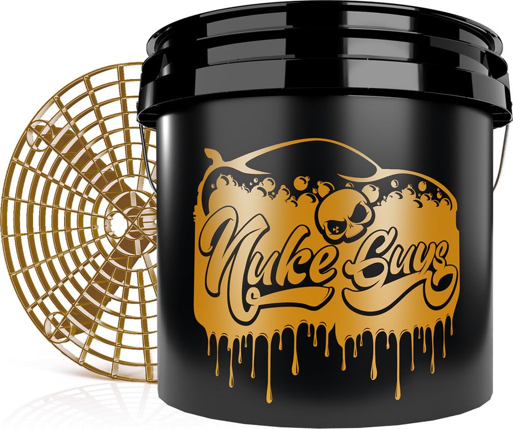Nuke Guys Golden Bucket Set - Auto Wascheimer 3,5 GAL & Produktbild 