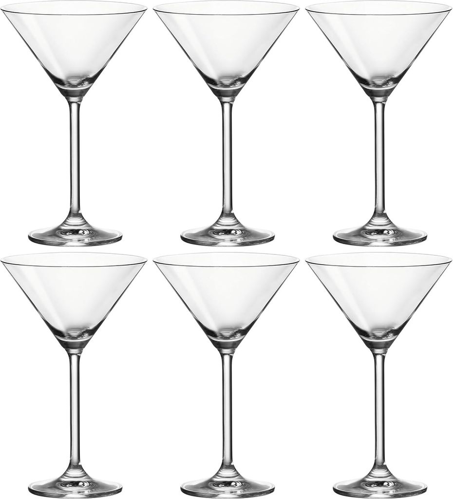 Leonardo Daily Bier-Gläser 6er Set, Tulpe mit gezogenem Stiel, spülmaschinenfeste Bier-Gläser mit gezogenem Stiel, Pils-Gläs, Höhe 19 cm, 360 ...