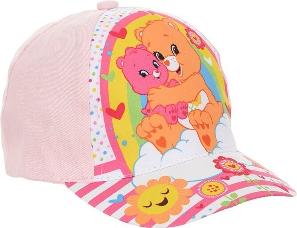Glücksbärchis Kappe Baseball Cap mit Blumen und Herzen, Produktbild 