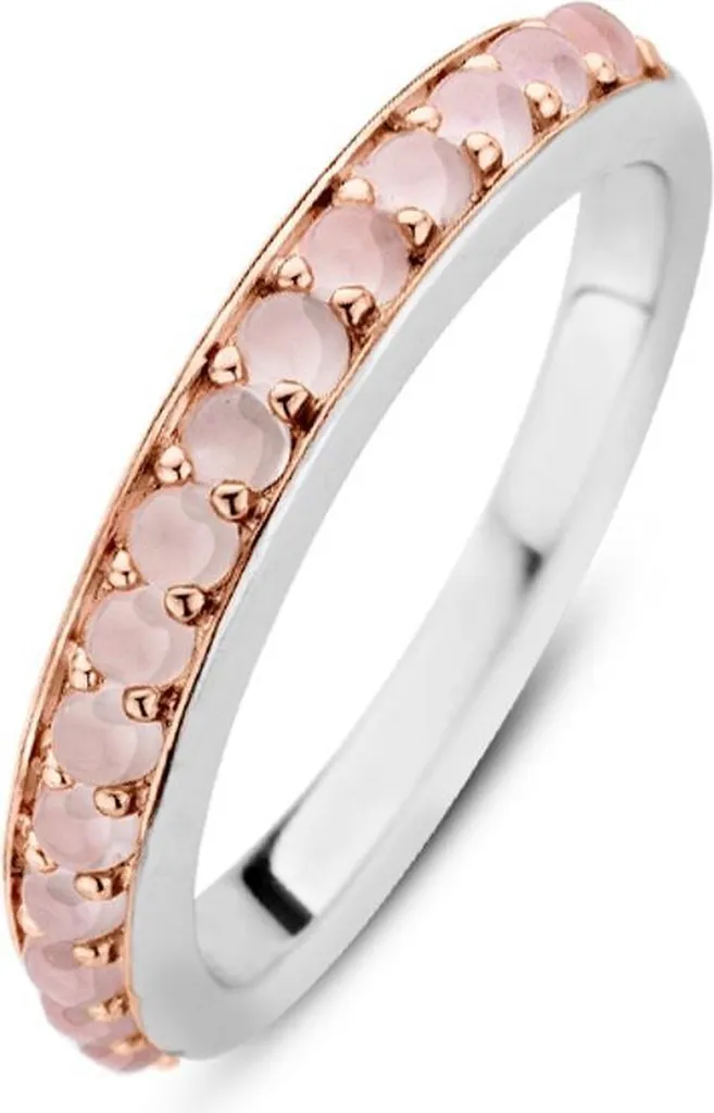 Anello TI SENTO Milano 12123SP Misura 50 Argento e Rose Gold