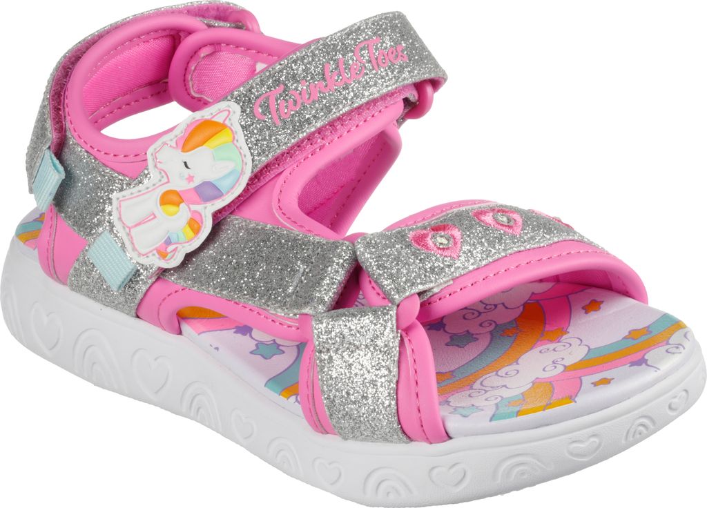 Skechers Rainbow Shines - Unicorn Spark - Pink / Multi Synthetik Größe: 29 Normal