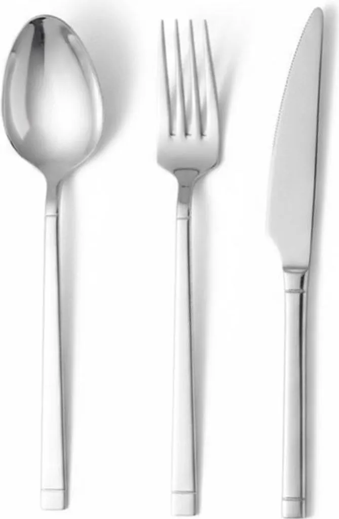 Serenk Barcelona Set Posate 18 Pezzi Acciaio 18/10 per 6 Persone