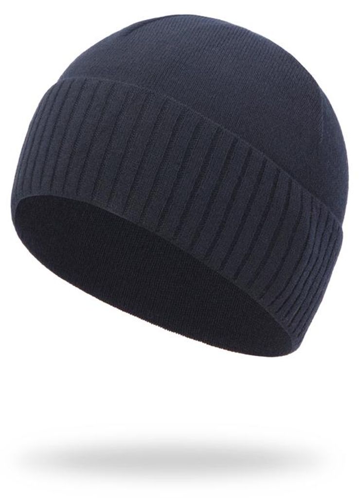 Herren-Strickmütze - 2903 - schwarz Produktbild 