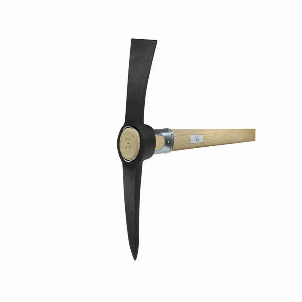 IDEAL 380-31503 Zappetta a Croce 1.5kg con Manico Faggio 95cm - Nero