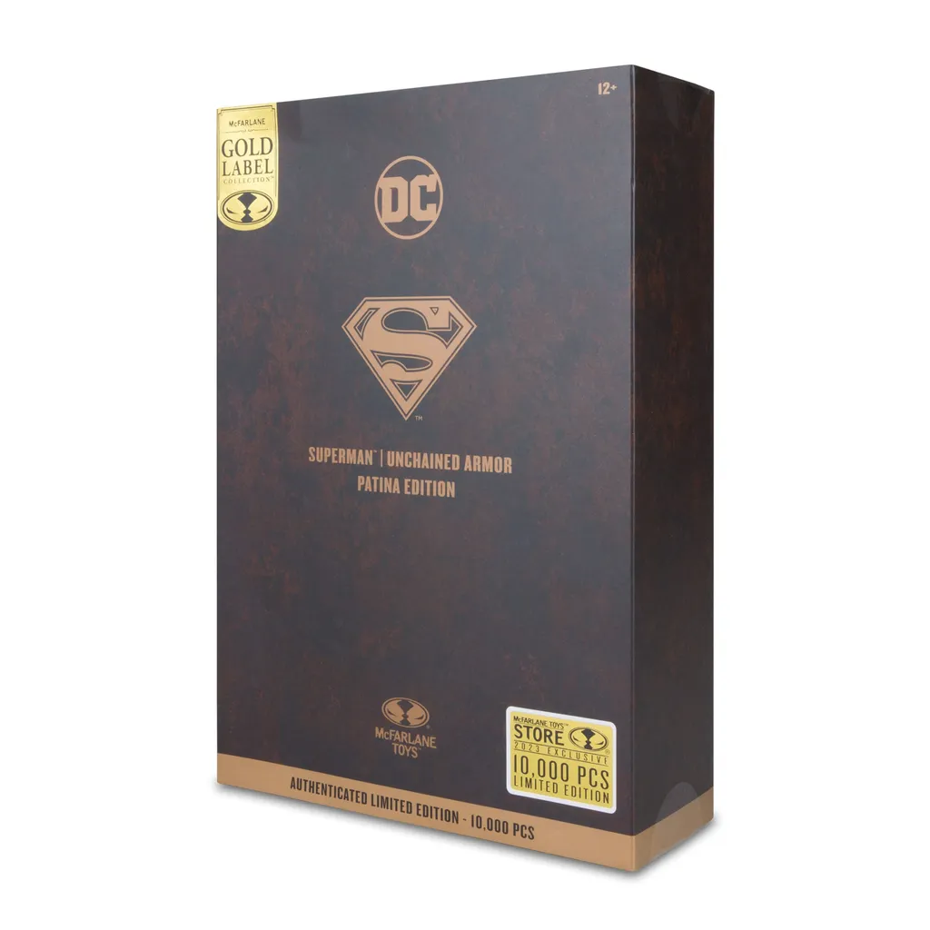 DC Comics Superman Unchained Armor Patina Edition Limitée McFarlane - 10