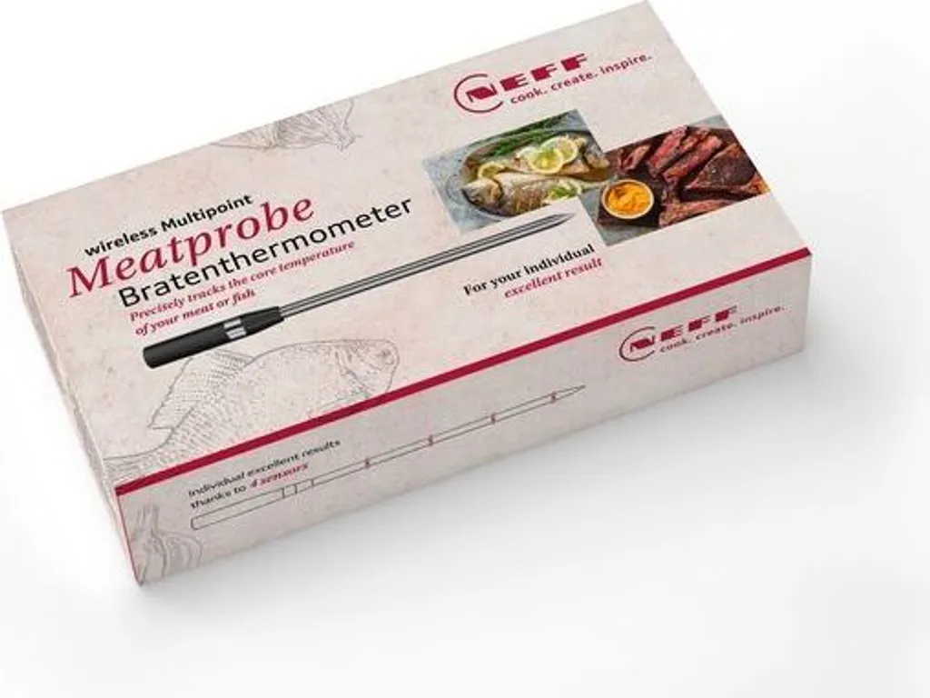 Sonde Thermique Neff Z1365WX0 en Acier Inoxydable 140 mm pour Rôtissage