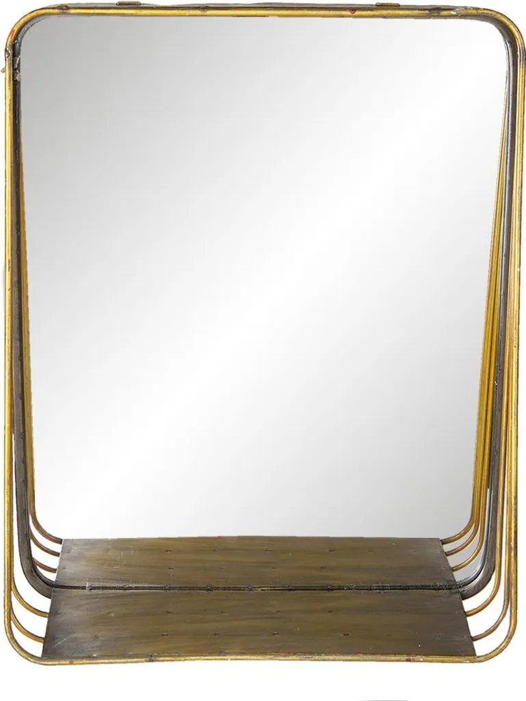 Specchio Vintage Clayre & Eef Rame 34x42 | Atmosfera Calda Casa