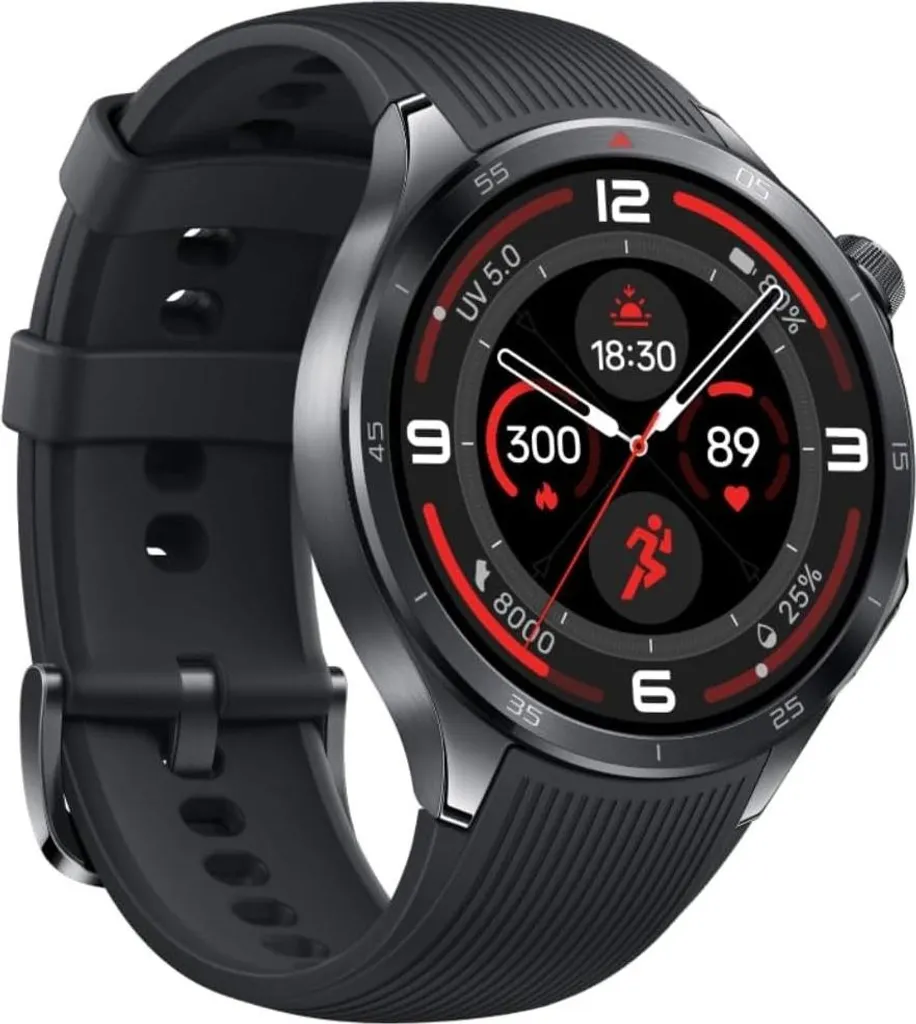Montre Connectée OnePlus Watch 3 47 mm Bluetooth en Titane Noir Obsidian