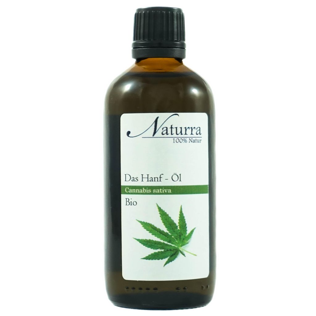 Bio Hanfsamenöl 100ml – kaltgepresst & unraffiniert im Glas – naturrein & Natur aus vegan – ideal für Hautpflege, Gesichtspflege, Naturkosm...