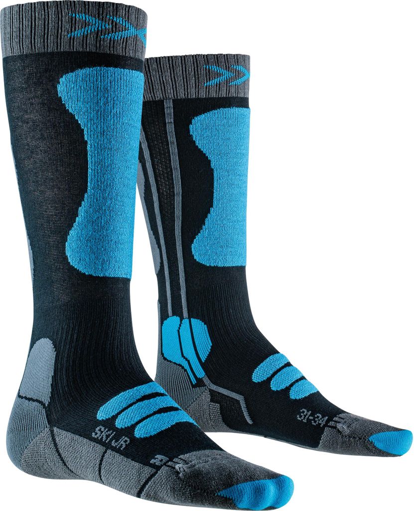 X-Socks 4.0 Ski Junior 4.0, Hi-Tech Kindersocken für den Wintersport, Skisocken für Kinder für Sicherheit und Komfort, ideal für Anfänger und ...